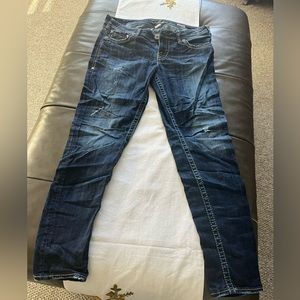 Silver Kellii relaxed skinny jeans